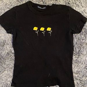 brandy melville cropped shirt